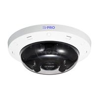 i-PRO 3x4MP AI OUTDOOR VANDAL Multi-Sensor Kamera, weiß