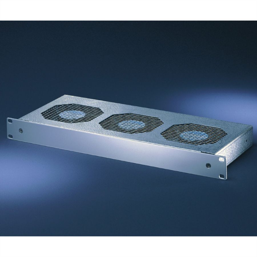 SCHROFF 19" Umlüfter, 6 Ventilatoren, 1 HE