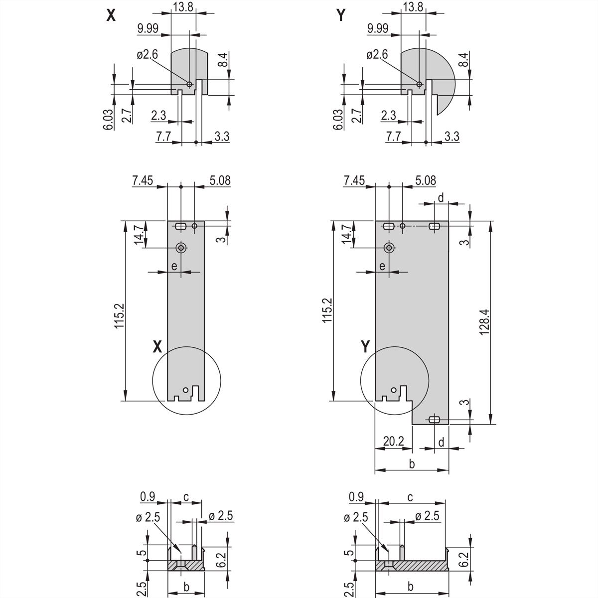 SCHROFF STECKBAUGRUPPE IET 3HE 12TE