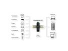 EXSYS EX-62020PoE 4-Port Industrie Ethernet Switch, PoE 1-Port 100/1000Fx SFP