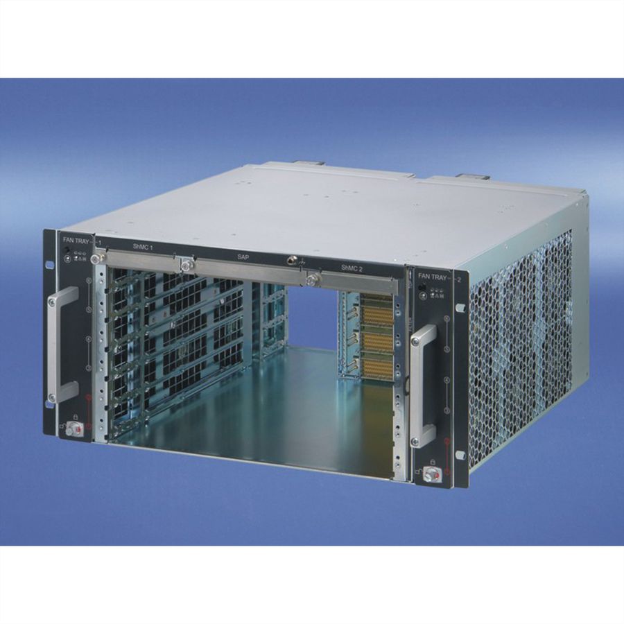 SCHROFF 5 HE, 6 Slot, mit PEM - ATCA SYSTEM 5HE 6S