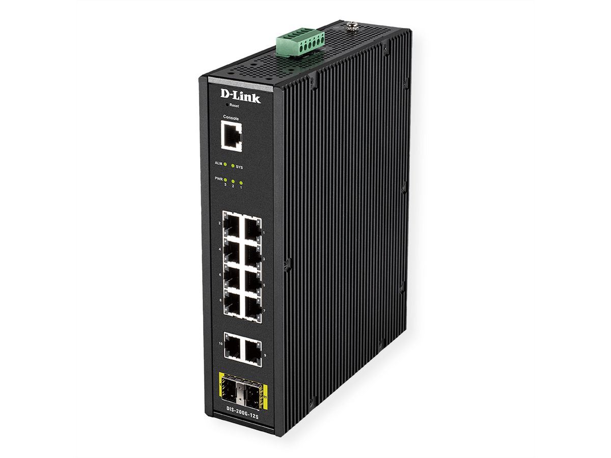 D-Link DIS-200G-12S Netzwerk-Switch Managed L2 Gigabit Ethernet