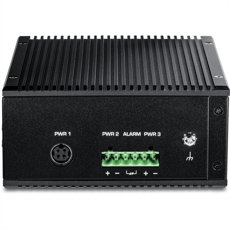 TRENDnet TI-BG5091 Industrial DIN-Rail Switch 2,5G 9-Port PoE++ mit 10G Ports