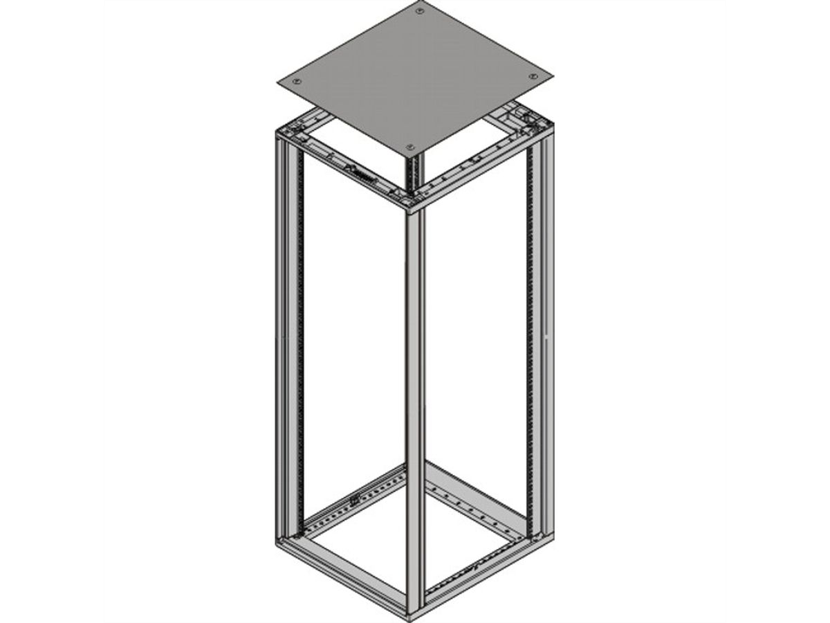 SCHROFF Dach einliegend - DACH EINL.GESCHL. 500T 7021