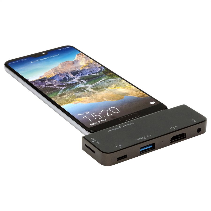 EXSYS EX-1222HM 5-in-1 USB-C Mini Dockingstation
