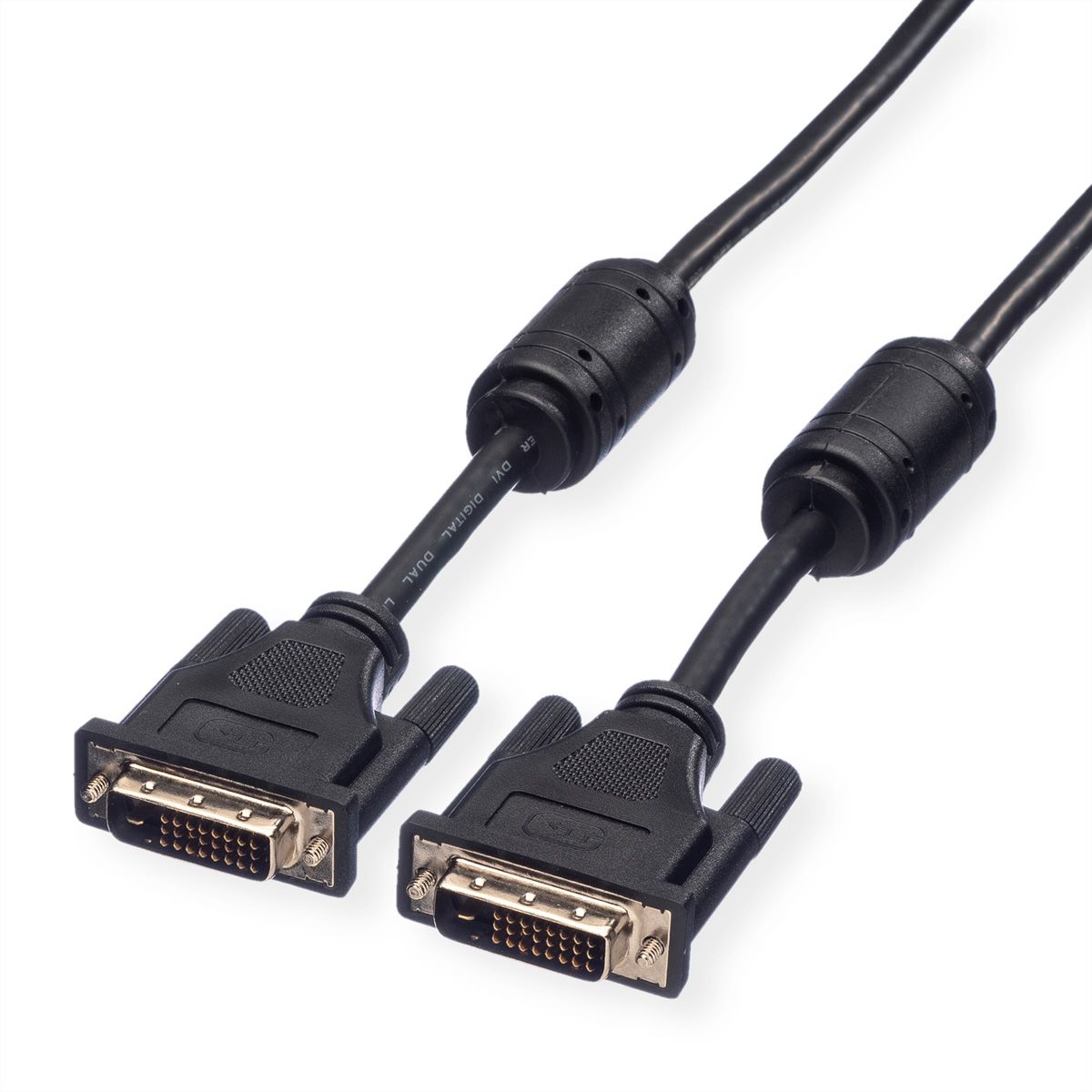 ROLINE Monitorkabel DVI, ST-ST, (24+1) dual link, 2 m