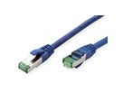 ROLINE RM Patchkabel Kat.6A S/FTP (PiMF), blau, 7 m
