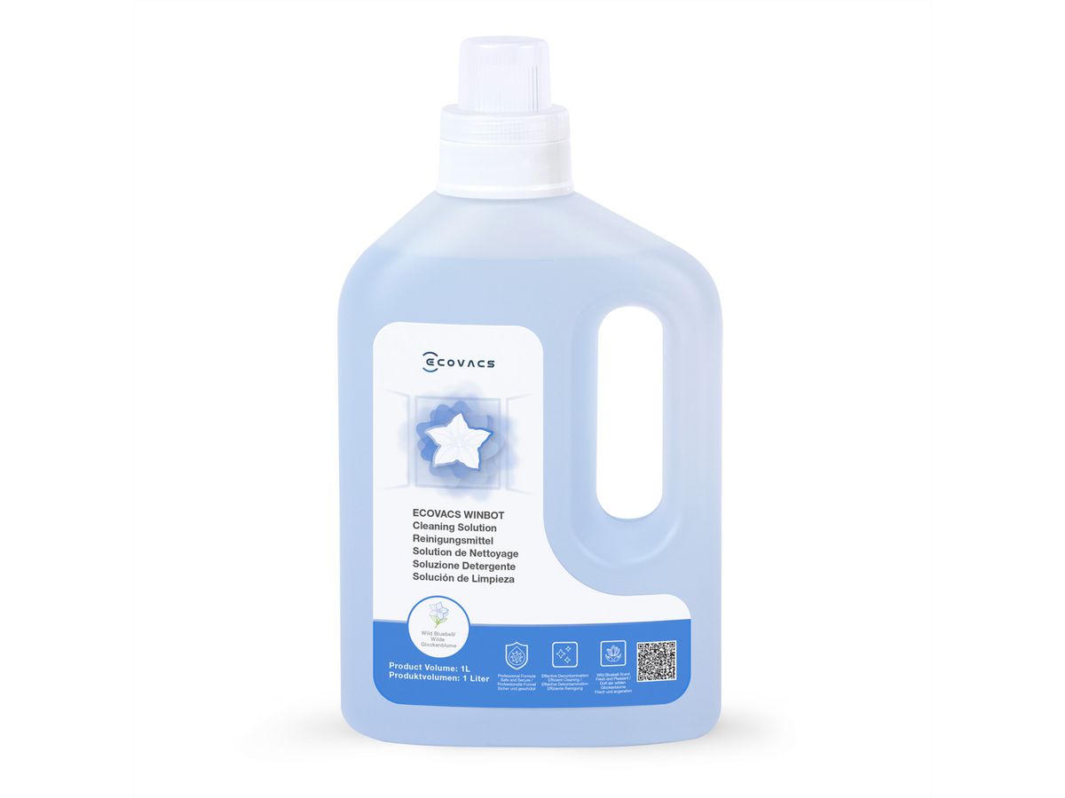 Ecovacs Reinigungslösung 1L, zu Winbots-Serie