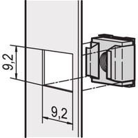 SCHROFF Käfigmutter M4 - NTS KAEFIGMUTTERN M4 50STK
