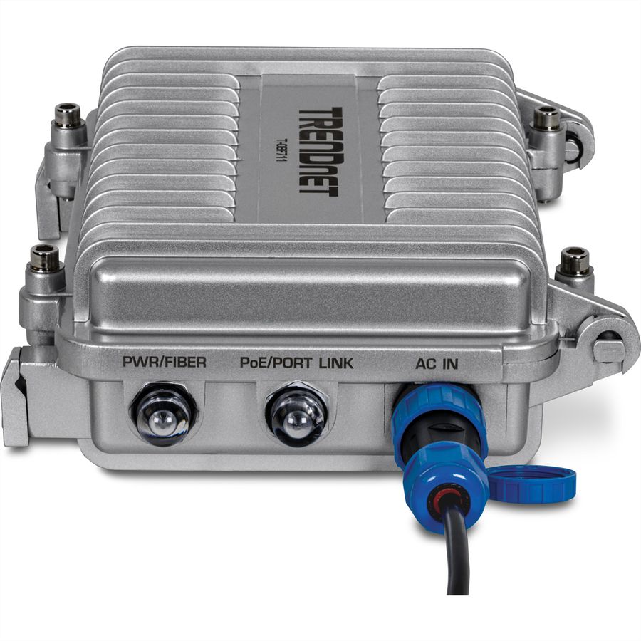 TRENDnet TI-OBF711 Medien Konverter Industrial Outdoor 10G SFP+ zu 10G PoE++