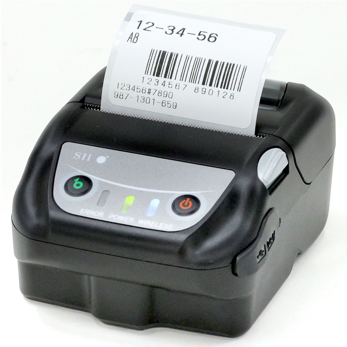 SEIKO MP-B21L mobiler Ettikettendrucker Bluetooth, USB