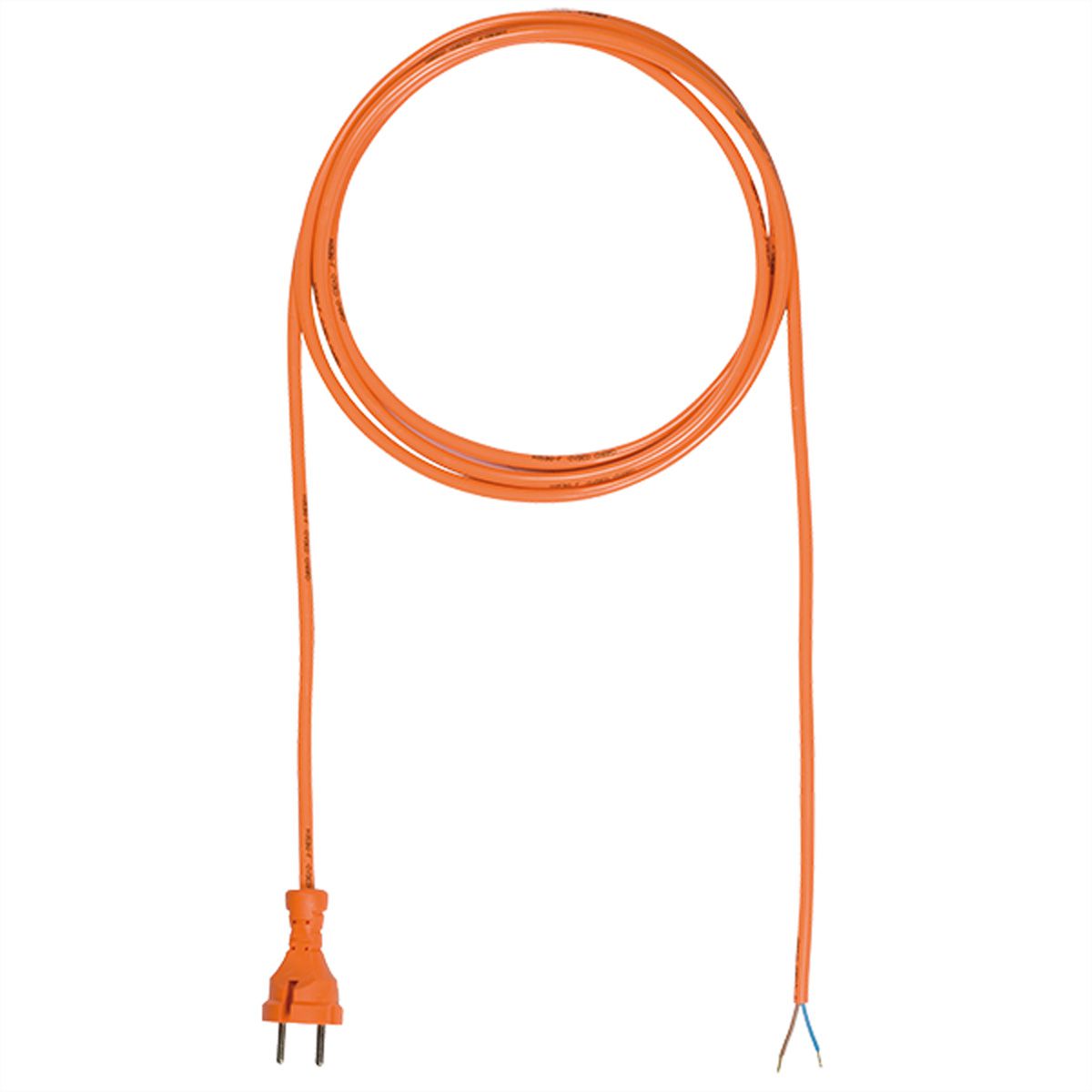 BACHMANN PUR-Zuleitung 2x1.00 3m orange, H05BQ-F 24G/AEH
