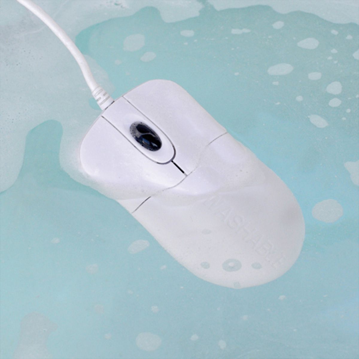 SEAL SHIELD Silver Storm Mouse USB white STWM042