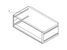 SCHROFF EMV-Dichtung Seitenwand - Abdeckblech - KONTAKTSTREIF.ADBL-SW 255T(4)