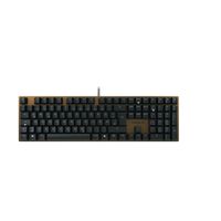 CHERRY KC 200 MX Tastatur Universal USB QWERTZ Deutsch Schwarz, Bronze