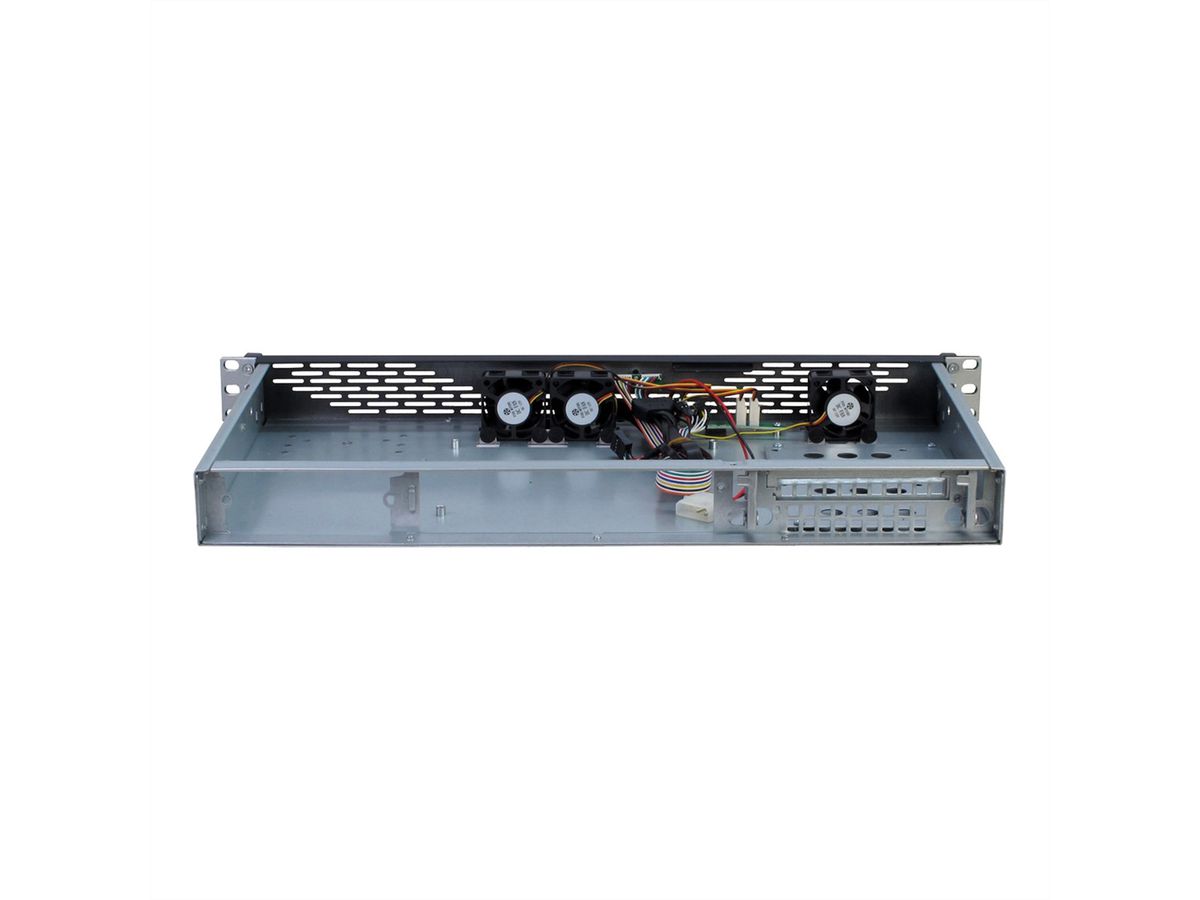 19" Servergehäuse, 1HE, schwarz