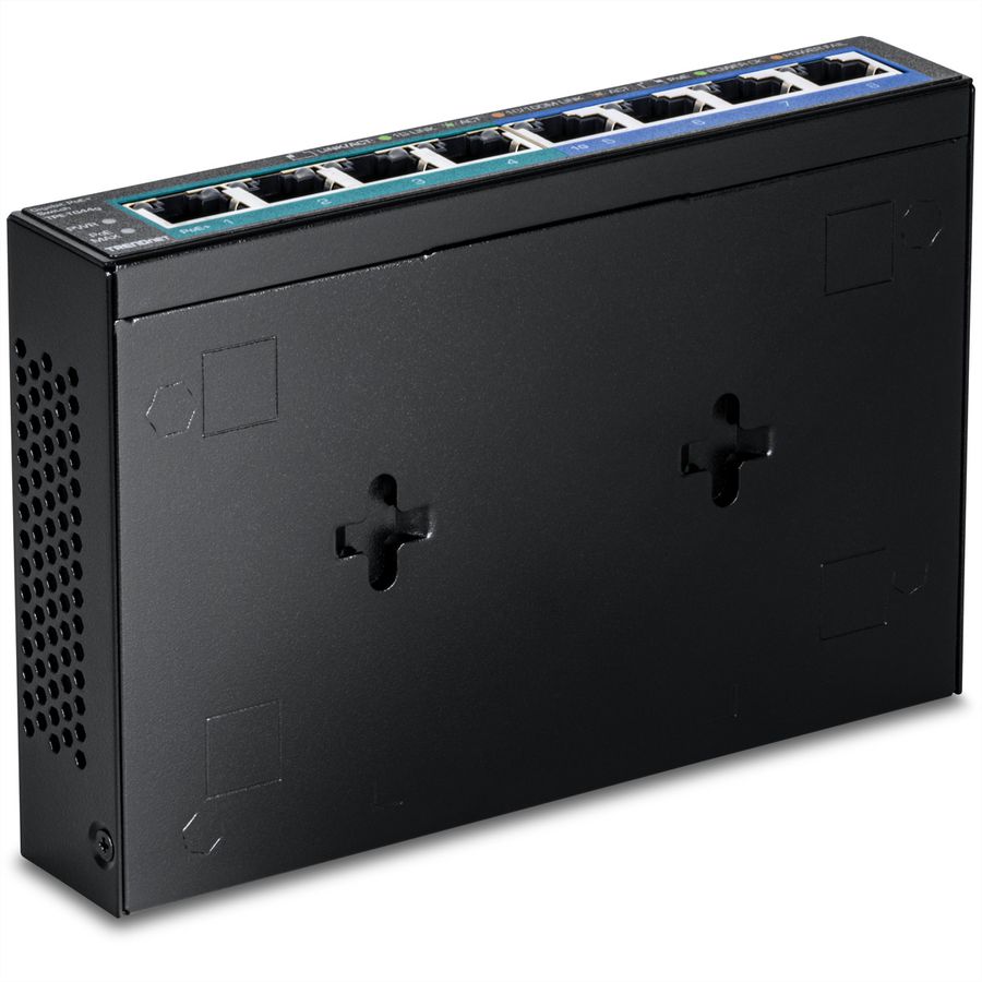 TRENDnet TPE-TG44g 8-Port PoE Switch GREENnet Gigabit, 4 PoE, 4 Non-PoE