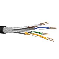 DRAKA UC900PE SS23 S/FTP AWG 23 schwarz, je m, schwarz