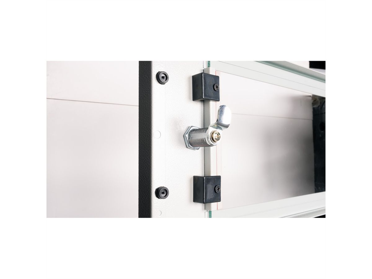 ROLINE 19-Zoll Wandgehäuse Basic Plus 4HE, 600x450 BxT grau