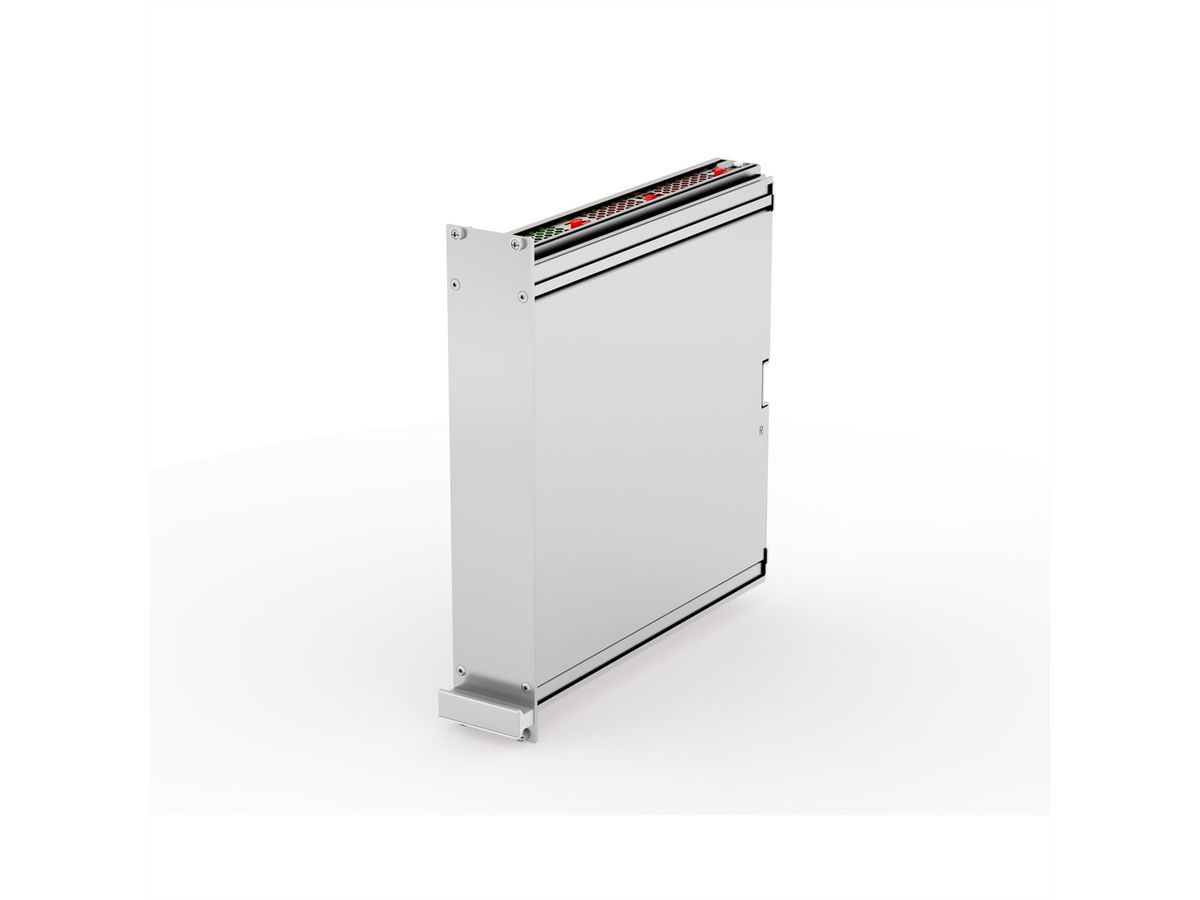 SCHROFF Kassetten PRO 6 HE-Bausätze, Frontplatte ungeschirmt - KAS S2 FS 6HE 10TE 227T