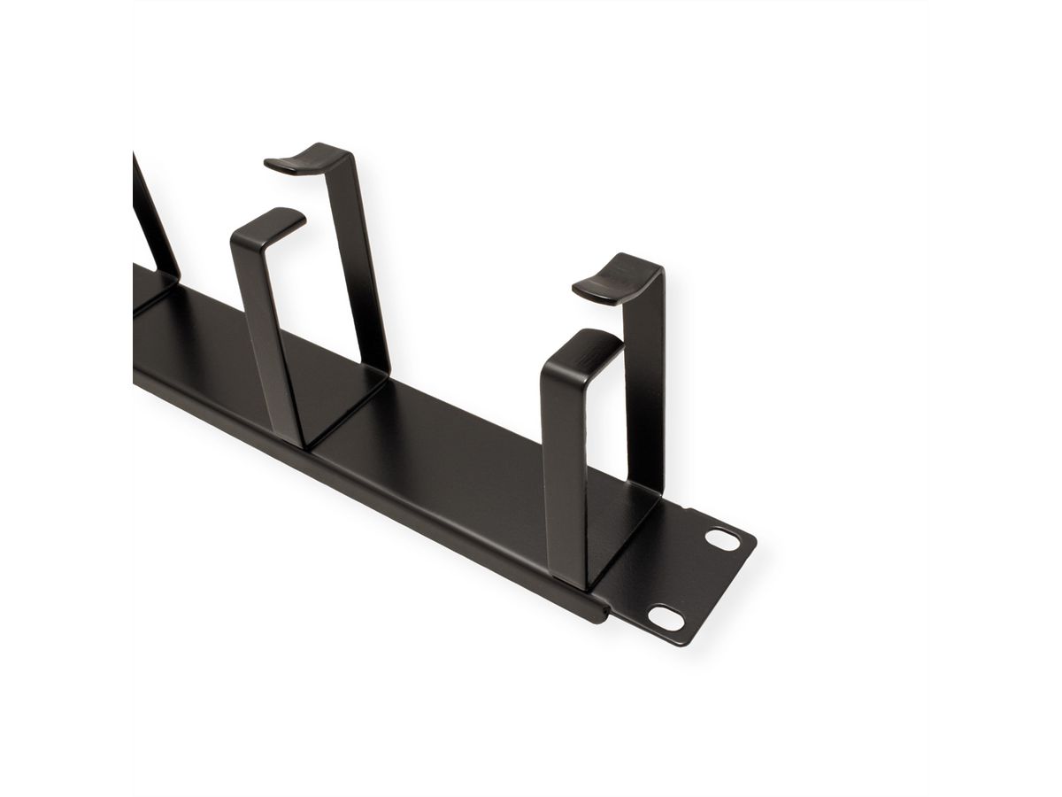 VALUE 19"-Frontplatte, h/v Kabelführung, Typ G, schwarz