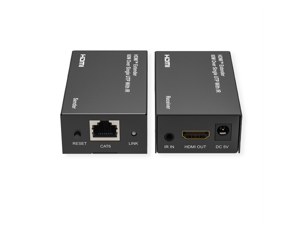VALUE HDMI Verlängerung über Twisted Pair, 60m