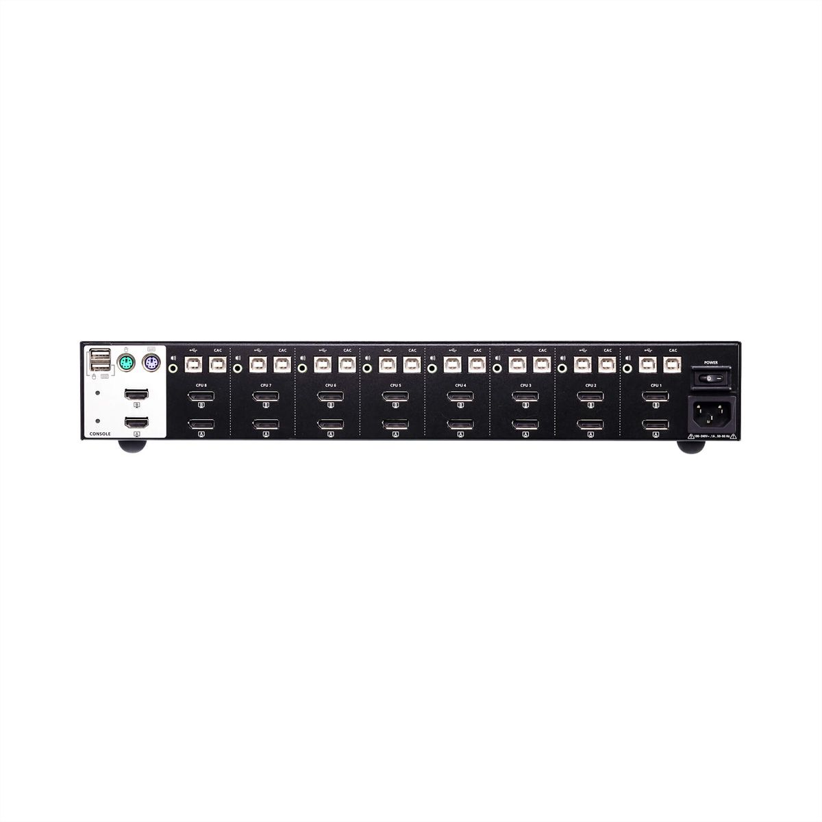 ATEN CS1148DP 8-Port USB DisplayPort Dual Display Secure KVM