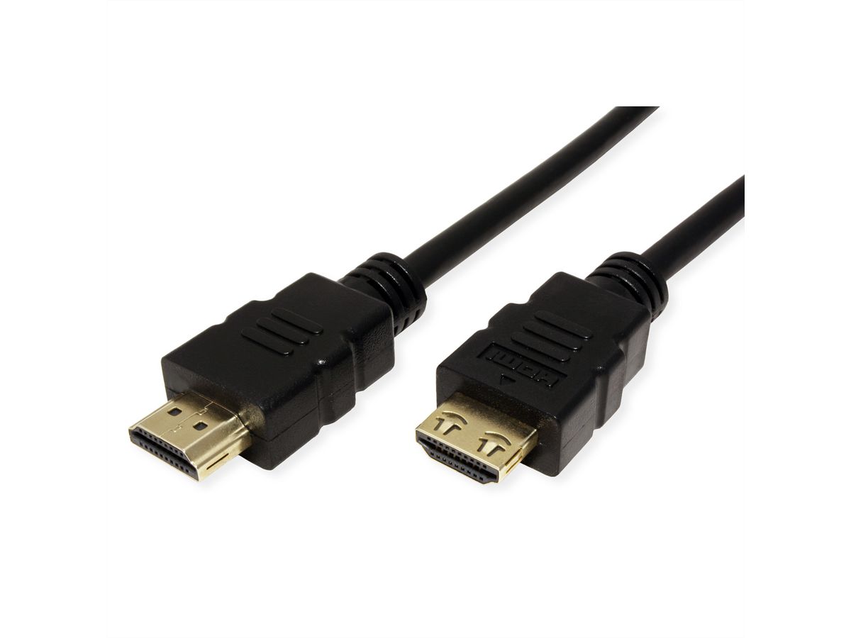 VALUE 4K HDMI Ultra HD Kabel mit Ethernet, ST/ST, schwarz, 3 m