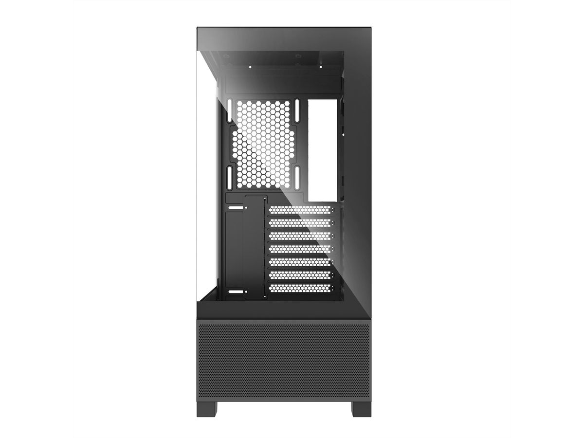 XILENCE Xilent Beam ATX PC Case black, X218.ARGB Gaming ATX PC Case schwarz