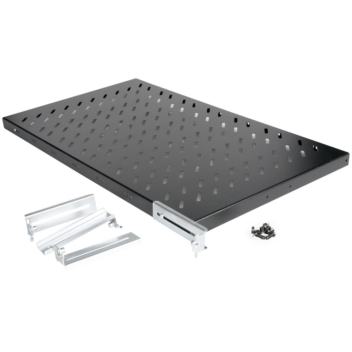 ROLINE 19-Zoll Fachboden 1 HE, 770 T 50 kg schwarz