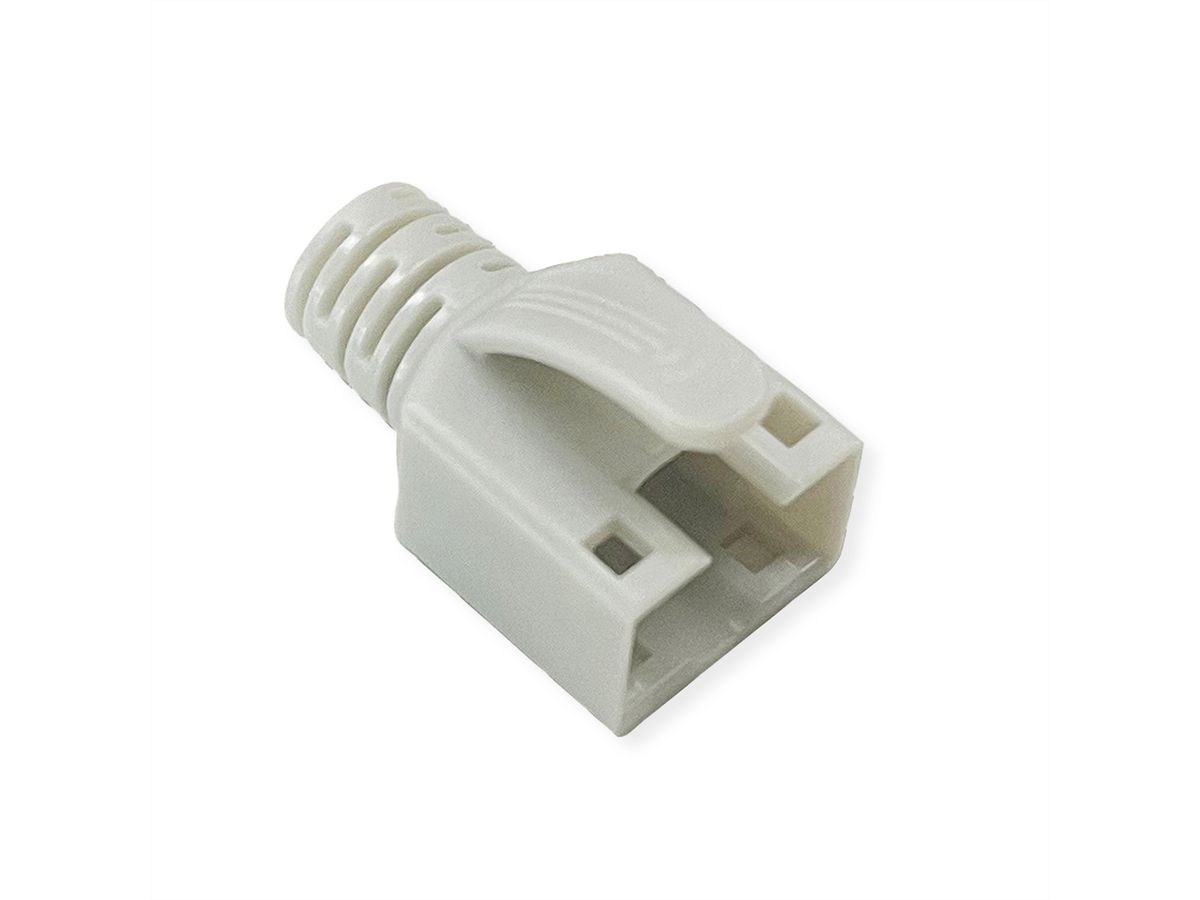 ROLINE Knickschutztülle für RJ-45-Stecker 21.17.3095, 10 Stck, grau