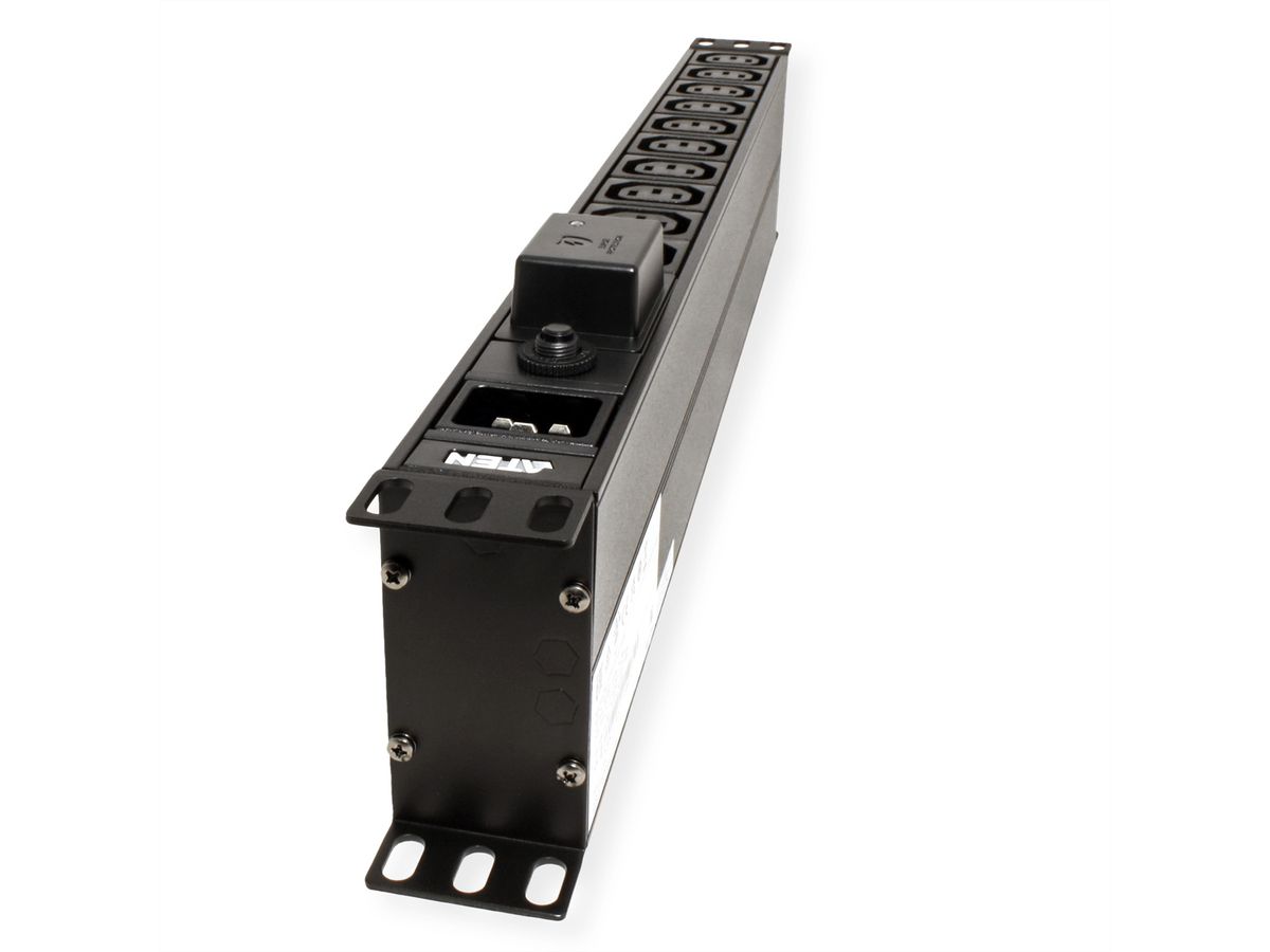 ATEN PE0218SG 1U 16A 18-Port Basic PDU mit Überspannungsschutz