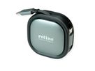 ROLINE USB 2.0 Aufrollbares Kabel, C-C ST/ST, schwarz, 1,2 m