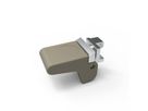 SCHROFF Aushebegriff in Tastenform 1 - AUSHEBEGRIFF FORM 1 OB..GRAU