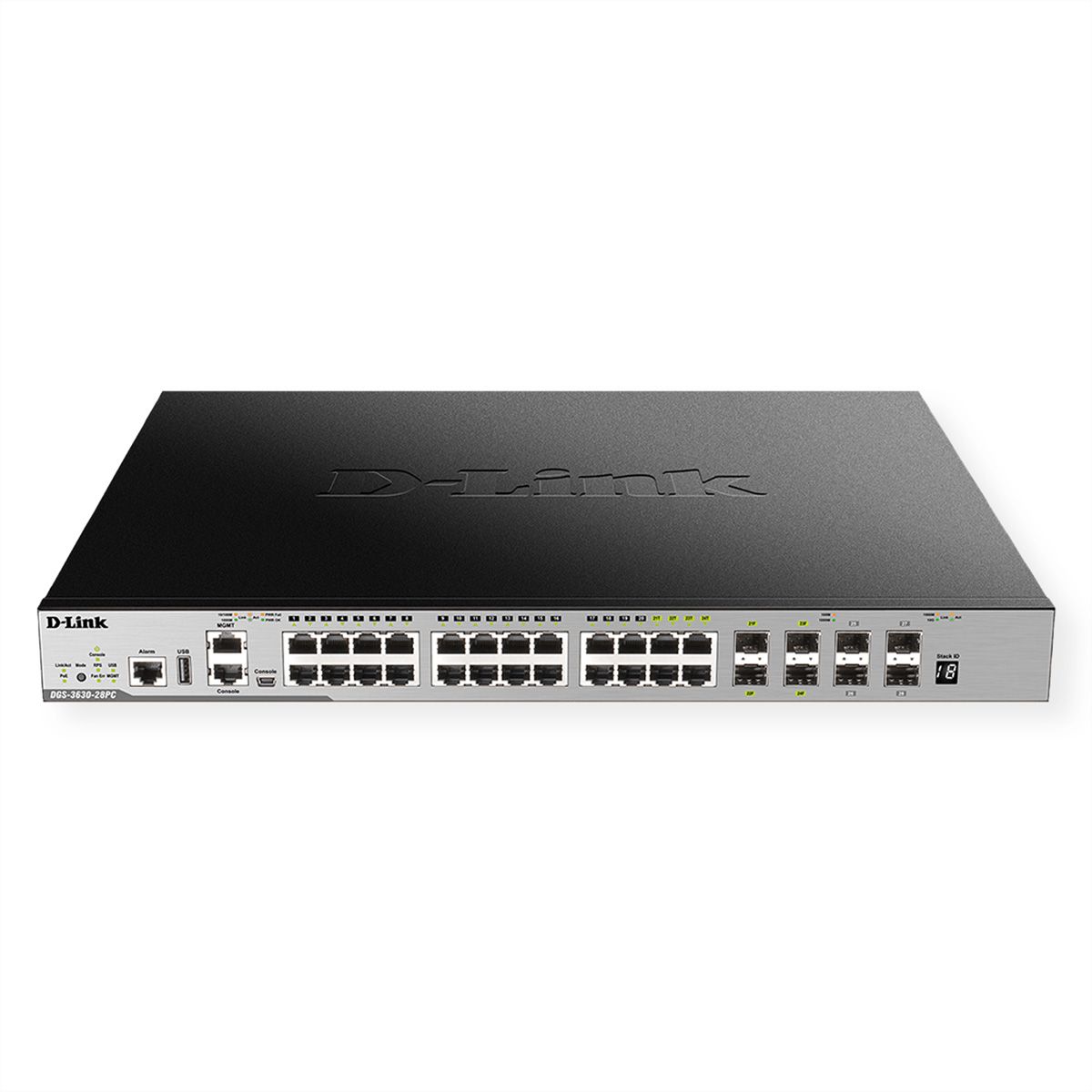 D-Link DGS-3630-28PC/SI/E 28-Port Layer 3 Gigabit PoE Stack Switch (SI)