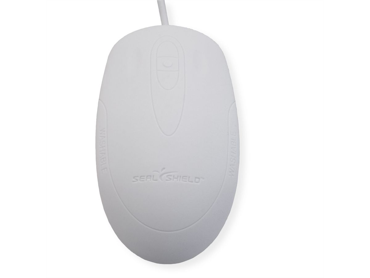 SEAL SHIELD Scroll Wheel Mouse white SSWM3