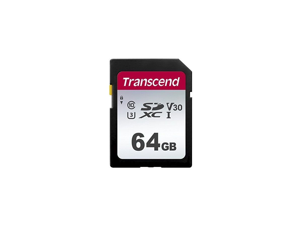 Transcend TS64GSDC300S Speicherkarte 64 GB SDXC Klasse 10 NAND