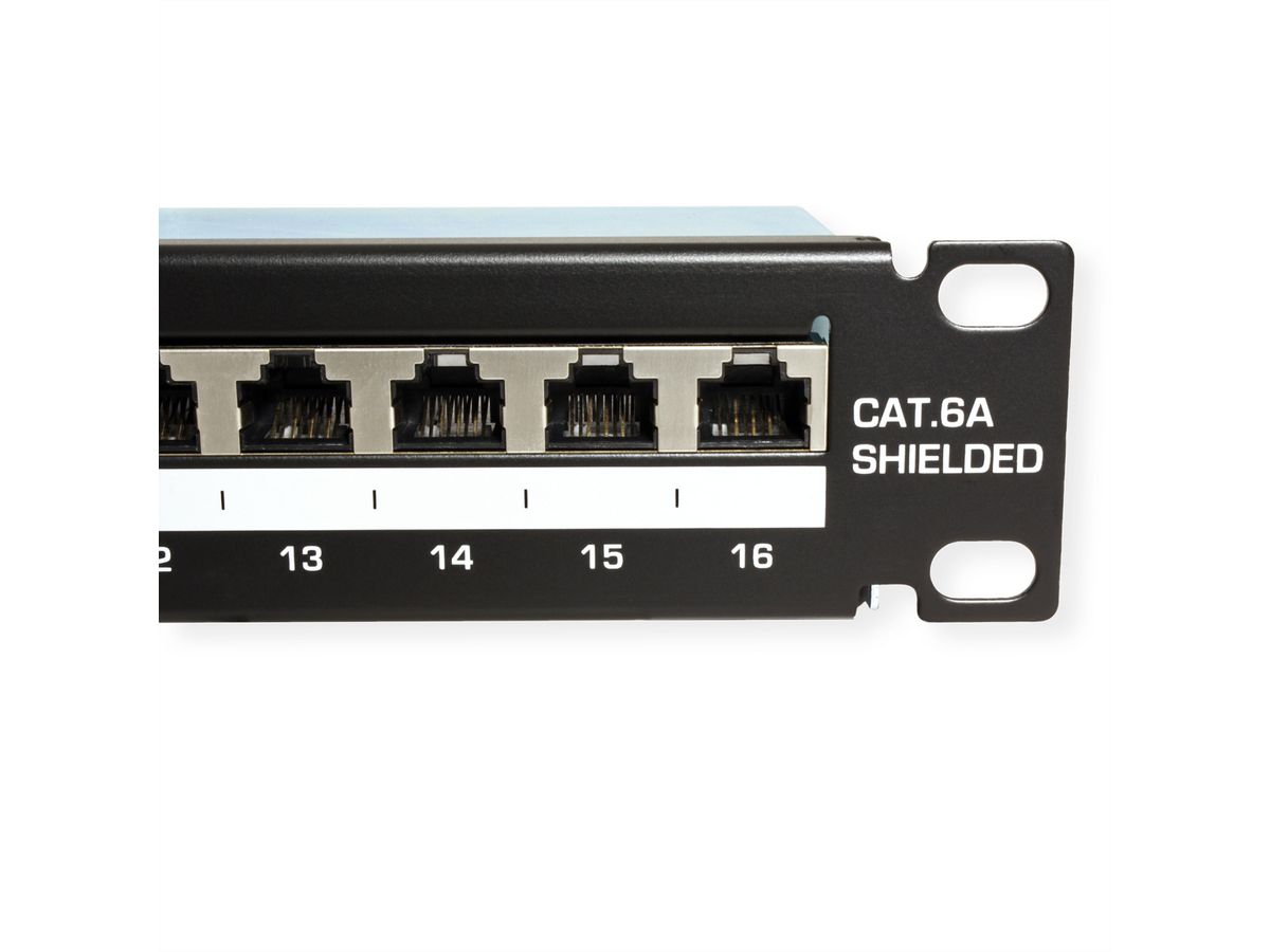 TRENDnet TC-P16C6AS Patch Panel, 16-Port Cat6a geschirmt