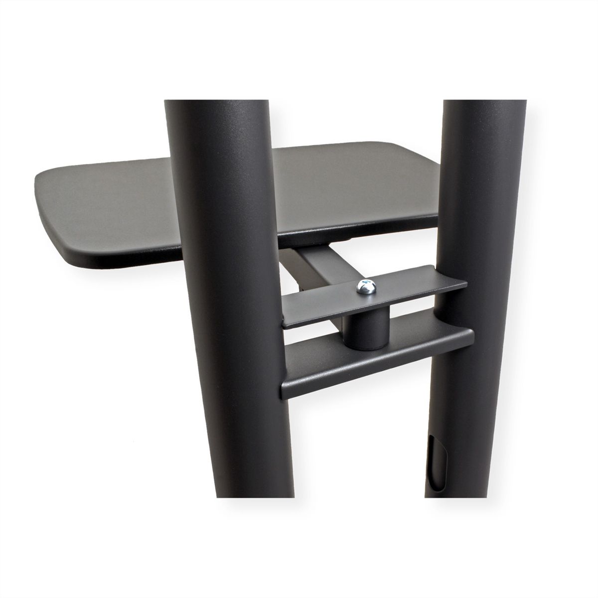 VALUE LCD-/TV-Rollständer, 32-100 Zoll, bis 125 kg, schwarz