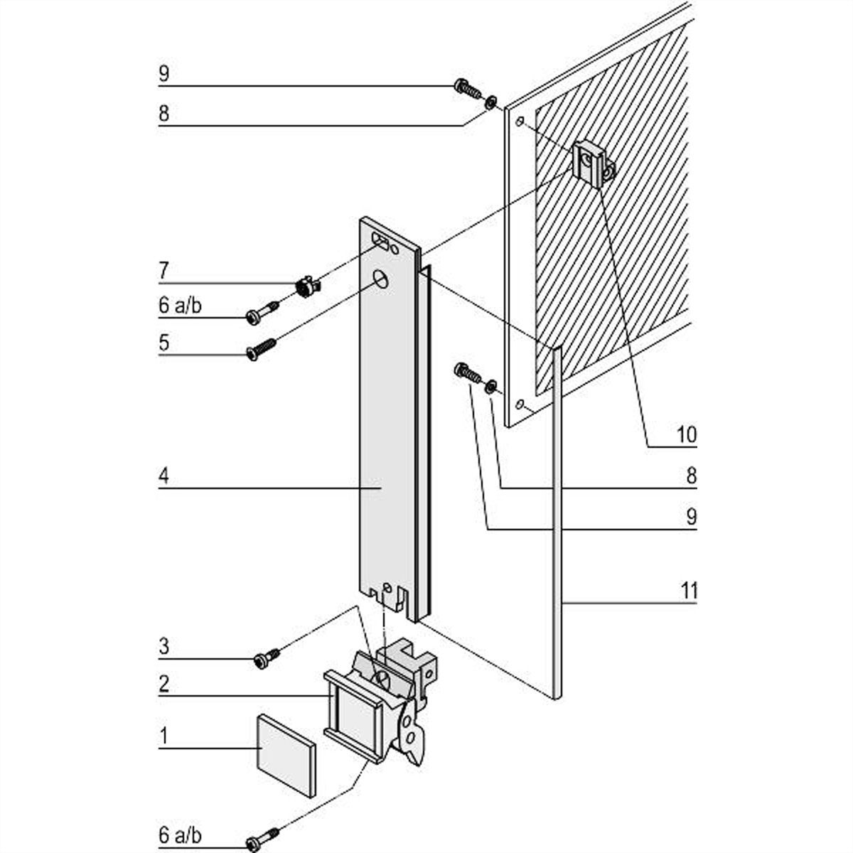 SCHROFF Steckbaugruppen mit Aushebegriff in Trapezform, Typ 2 - SBGR TR-GR P 3HE 4TE