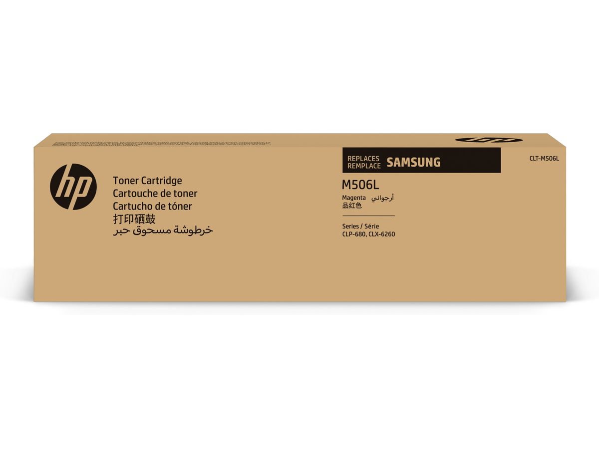 Samsung CLT-M506L Magenta Original Tonerkartusche mit hoher Reichweite