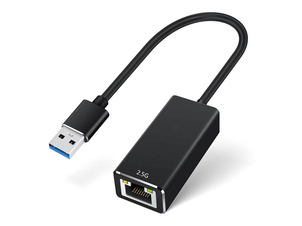 VALUE USB 3.2 Gen 1 Typ A zu 2.5-Gigabit-Ethernet Konverter