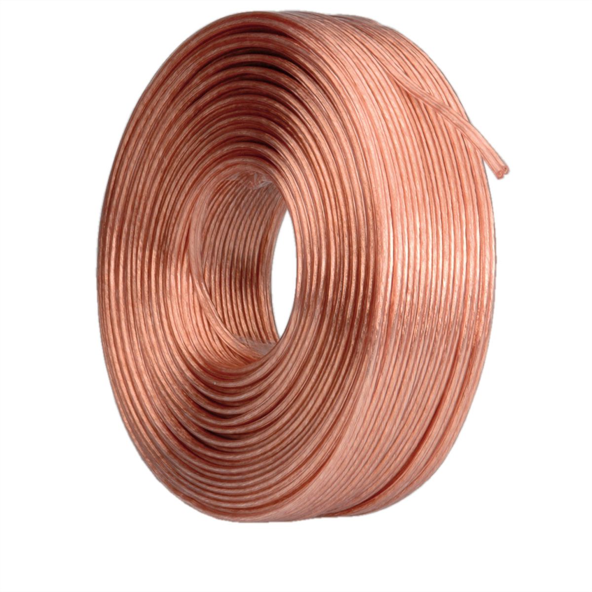 Lautsprecherkabel, transparent, 100m, 1,5mm²