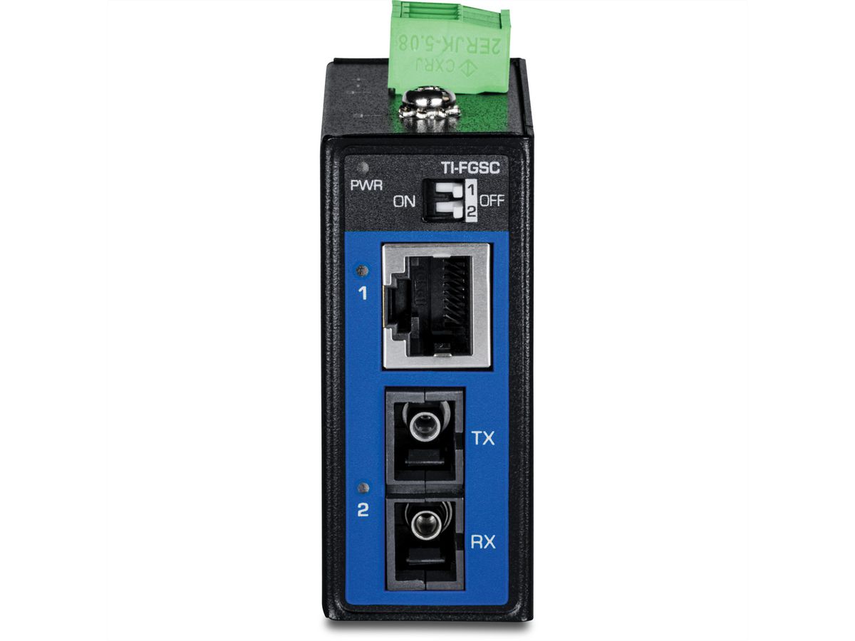 TRENDnet TI-FGSC Industrial Medienkonverter 1000BASE-LX Multi-Mode SC 1km