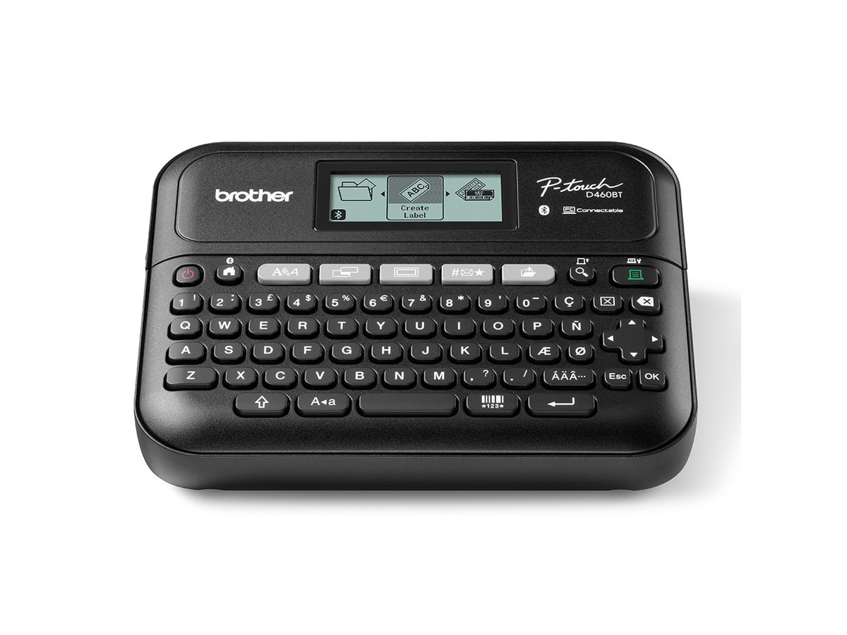 Brother PT-D460BTVP - Beschriftungsgerät mit USB- und Bluetooth-Schnittstelle