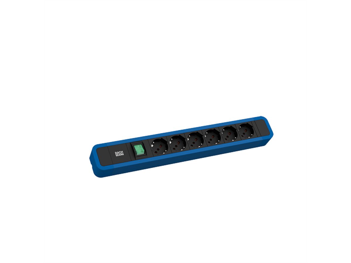BACHMANN PRIMO 2 6xP40 1xSchalter 2,0m ITA RAL5010