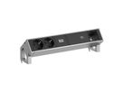 BACHMANN DESK2 2xSchutzkontakt USB C, USB Charger 60W 1xABD 0,2m GST18 INOX