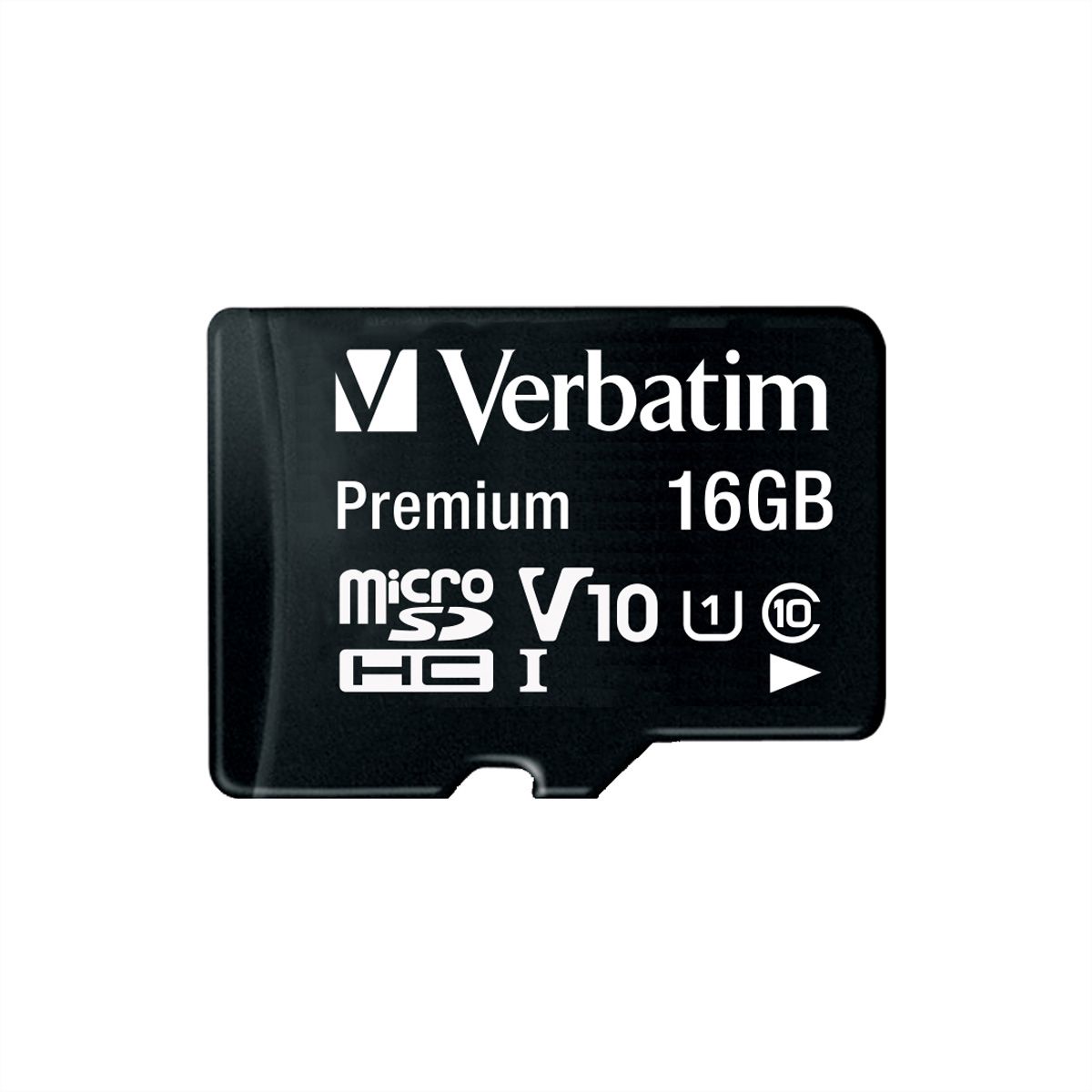 VERBATIM microSDHC Card 16GB Class 10 Retail