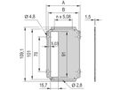 SCHROFF KAS RUECKWAND S1 3HE 42TE