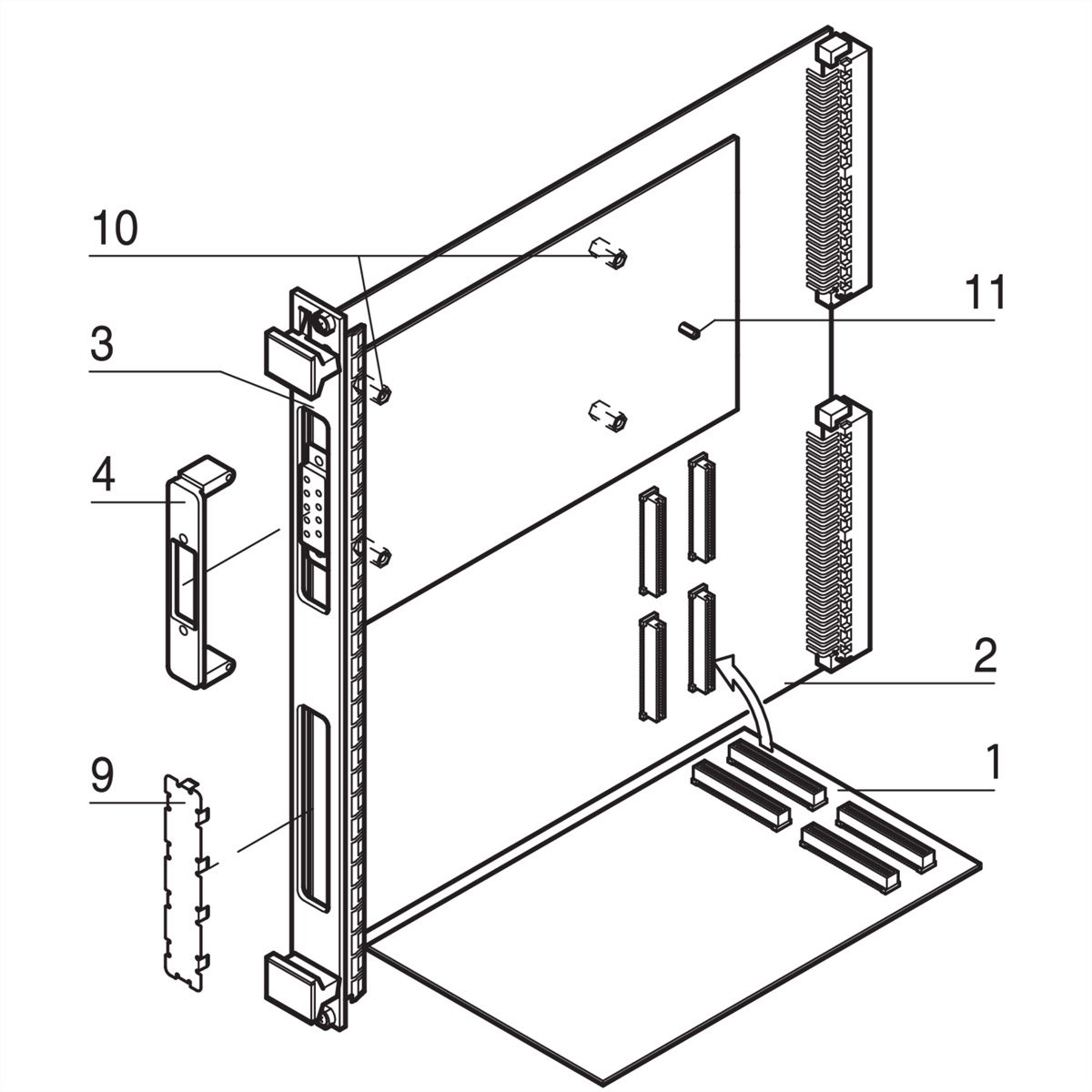 SCHROFF Spannungs-Codierstift für PMC Mezzanine-Karten - CODIERSTIFT 5V 3,3V PMC-KART